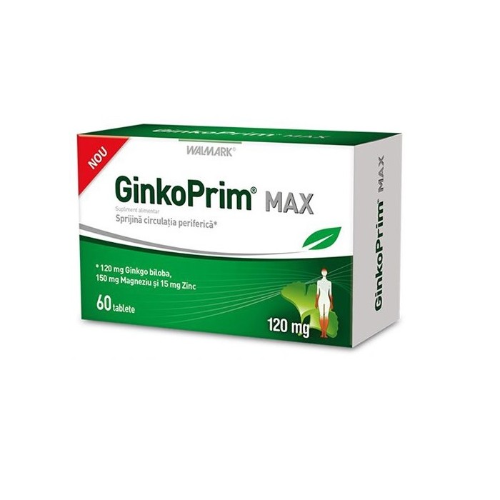 GinkoPrim Max 120 mg, 60 tb, Walmark