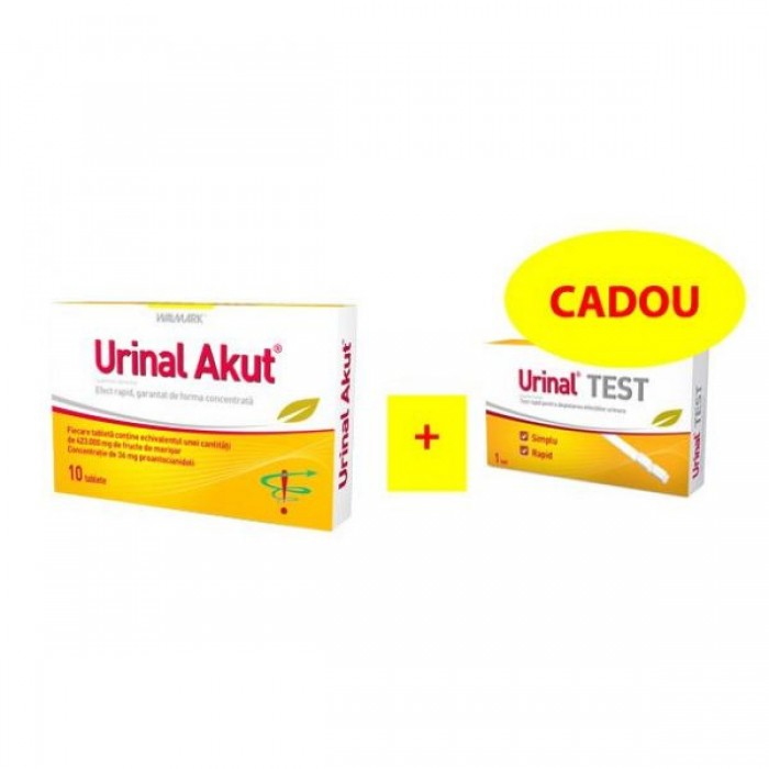 Idelyn urinal 60 tb/  urinal test cadou