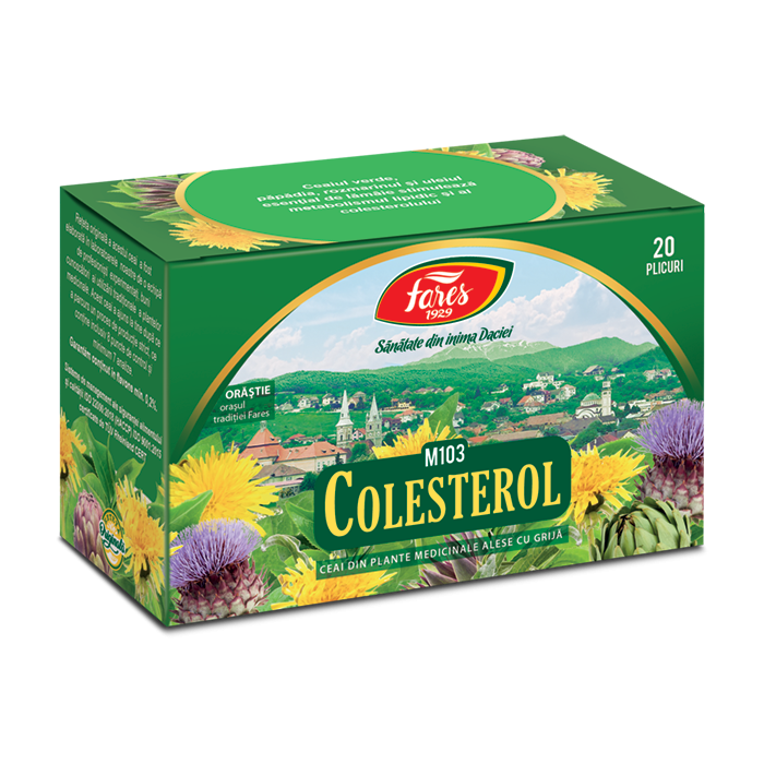 Ceai colesterol x 20 pl