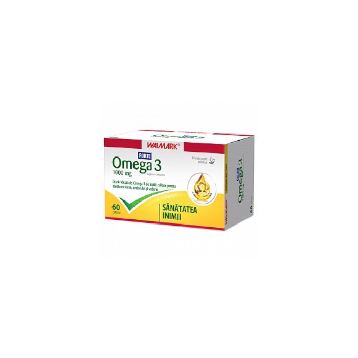 Omega 3 Forte, 60 tablete, Walmark