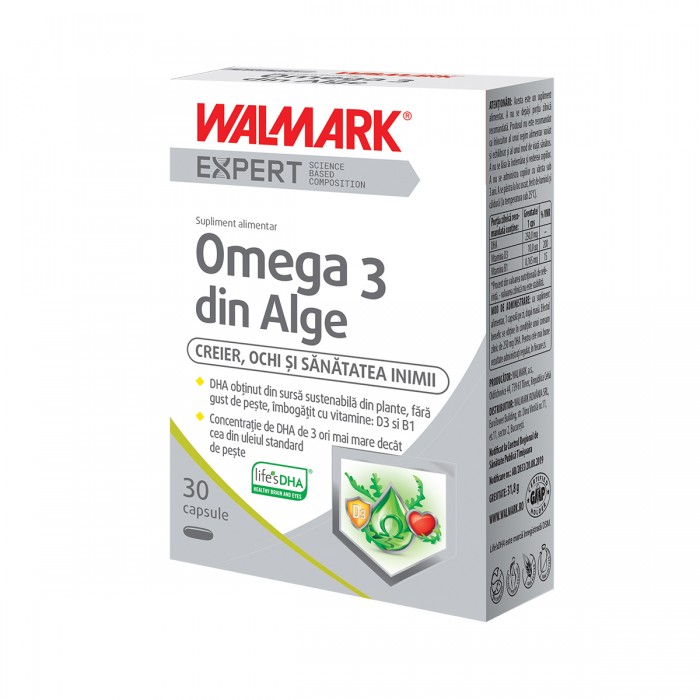 Omega 3 pure algae x 30 cps