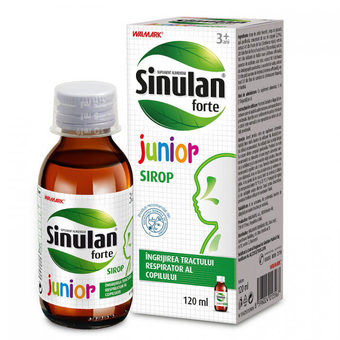 Sinulan forte junior sirop 120 ml