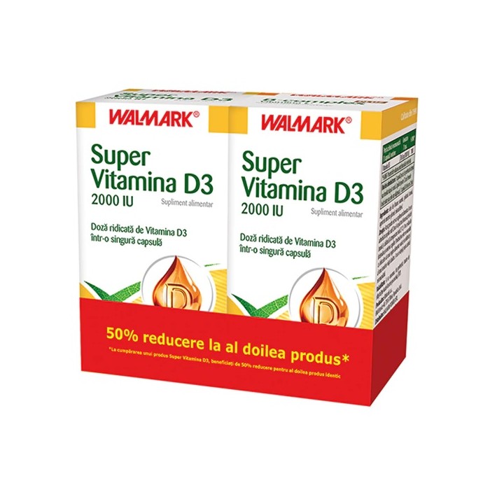 Super vitamina d3 x 60 cps (duo pack)