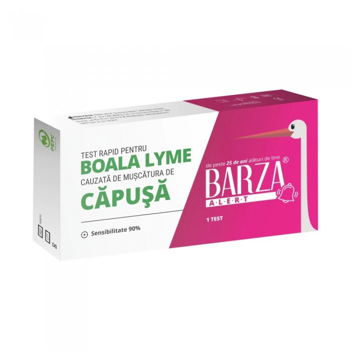 Barza test rapid alert pt capuse-Lyme