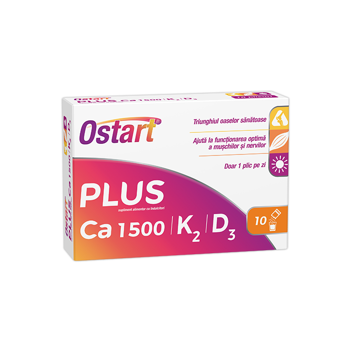 Ostart plus Ca 1500 K2D3 x 10 pl