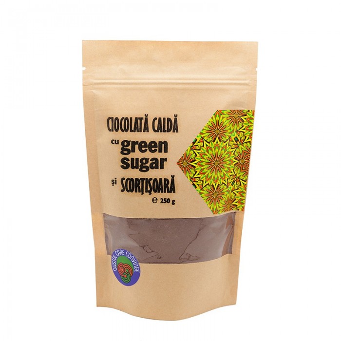 Ciocolata calda green sugar scortisoara 250g