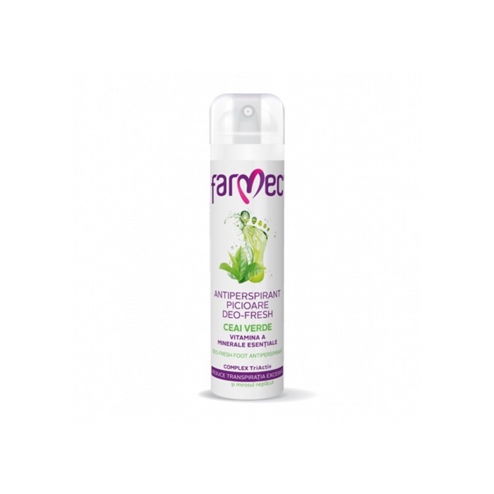 Antiperspirant picioare, 150 ml, Farmec