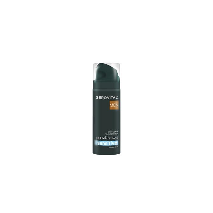 Gerovital men spuma de ras sensitive x 200 ml