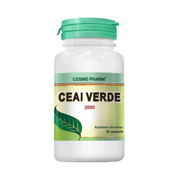 Ceai verde extract 2000mg x 30 cps