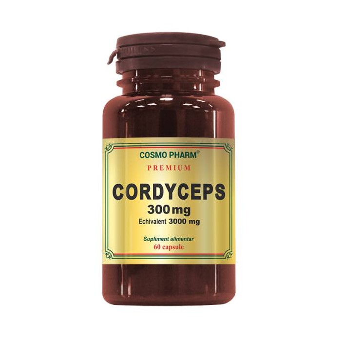 Cordyceps 300Mg, Premium x 60 Cps