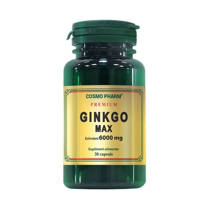 Ginkgo max extract 120mg premium x 30 cps