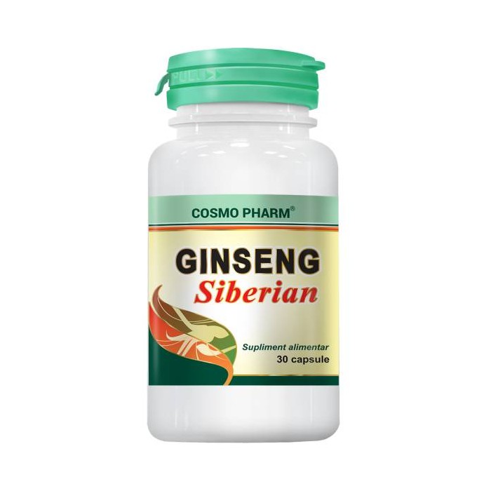 Ginseng Siberian 500 mg x 30 cps