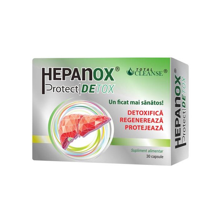 Hepanox protect detox  x 30 cps