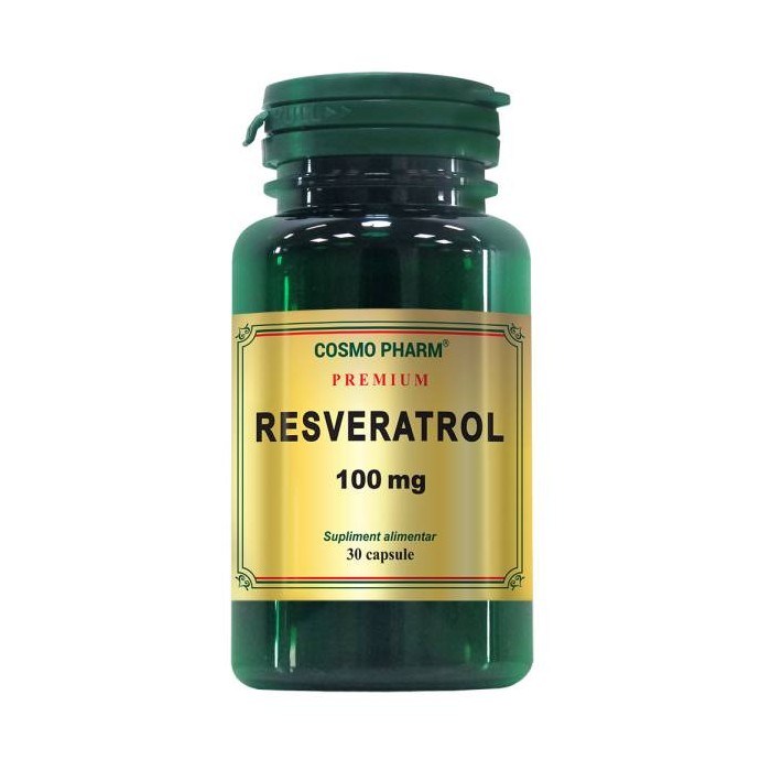 Resveratrol 100mg premium x 30 cps