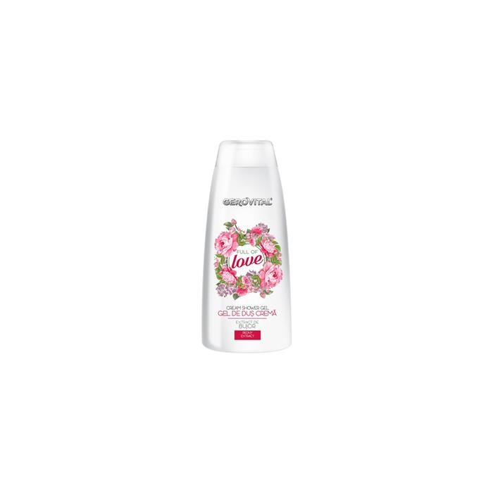 Gerovital gel de dus crema full of love x 400 ml