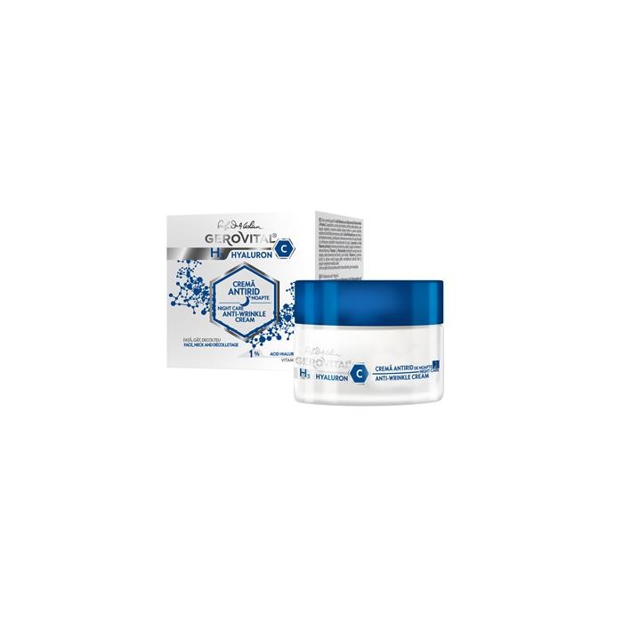 Gh3 hyaluron c crema antirid de noapte x 50 ml