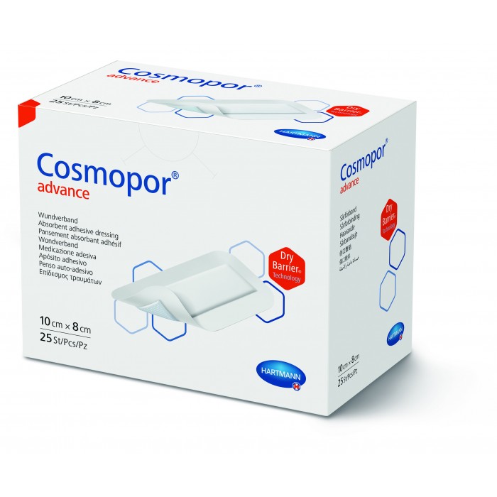 Cosmopor advance 10 x 8 cm  x 25 buc - plasture steril