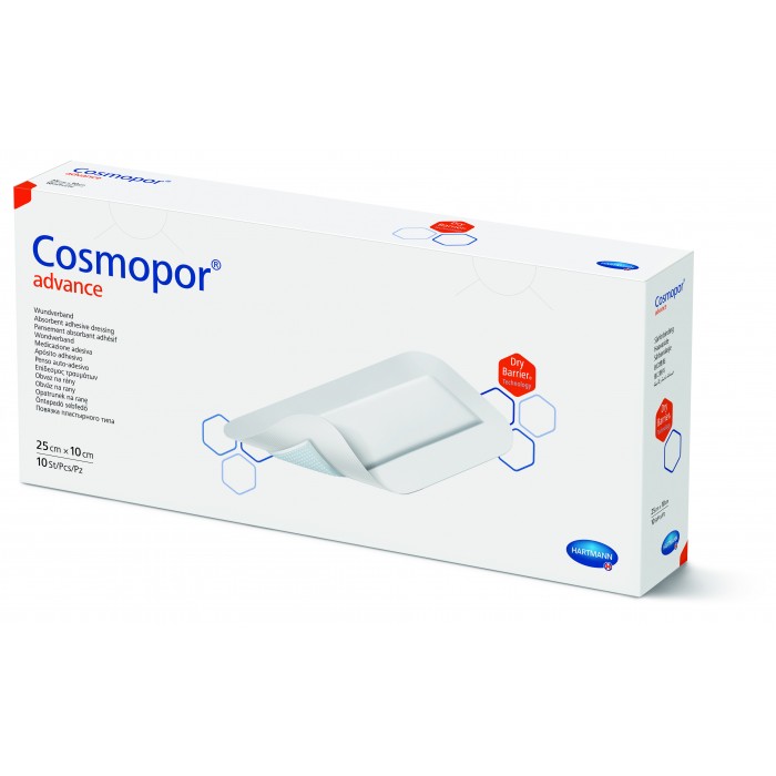 Cosmopor advance 25 x 10 cm x 10 buc - plasture steril