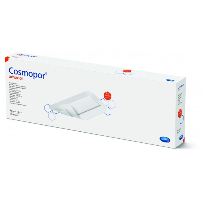 Cosmopor advance 35 x 10 cm  x 10 buc -plasture steril