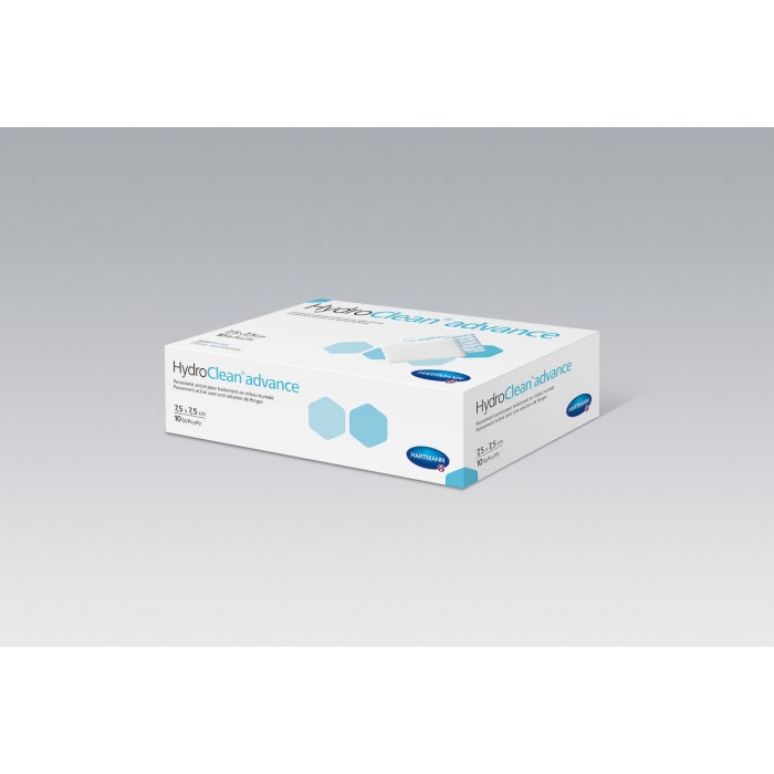 Hydroclean advance, 7,5 x 7,5 cm x 10 buc  - pansament hidro-reactiv