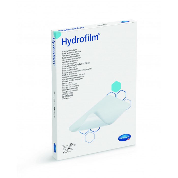 Hydrofilm 10 x 15 cm  x 10 buc - plasture steril transparent