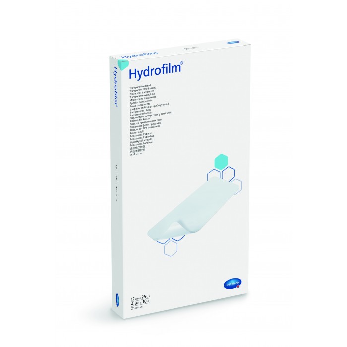 Hydrofilm 12 x 25 cm  x 25 buc - plasture steril transparent