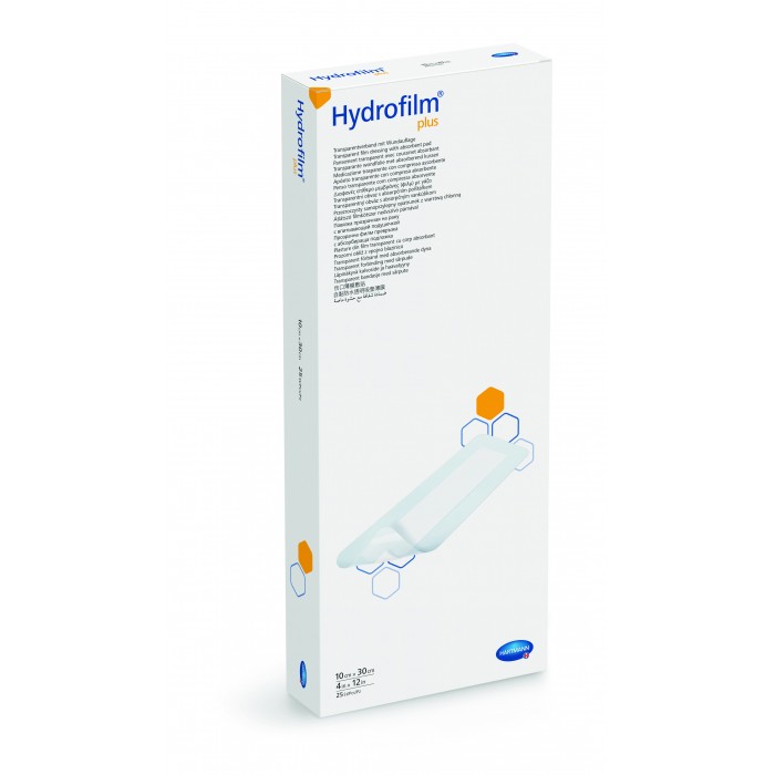 Hydrofilm plus 10 x 30 cm x 25 buc - plasture transparent