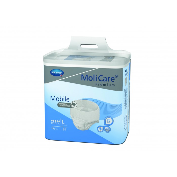 Molicare premium mobile l, 6 picaturi - chilot pt.incontinenta severa