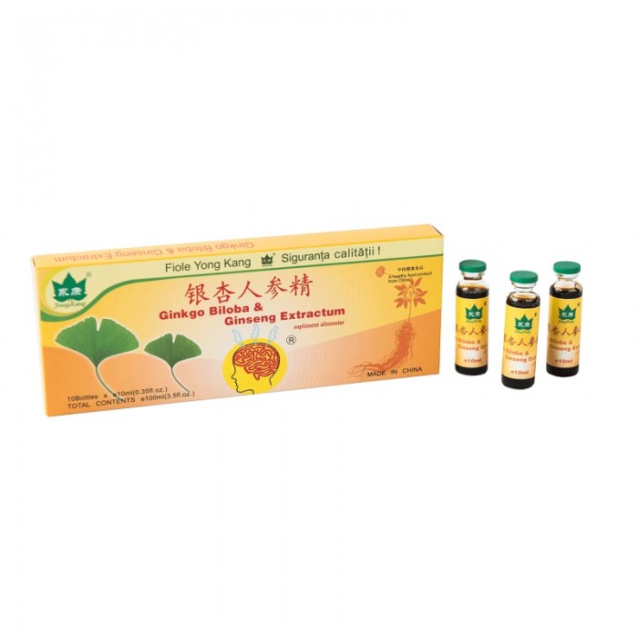 Ginkgo Biloba  Ginseng 10fl/10ml