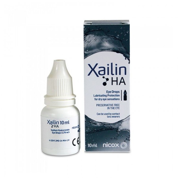 Xailin HA, solutie oftalmica, 10 ml, Medicom International