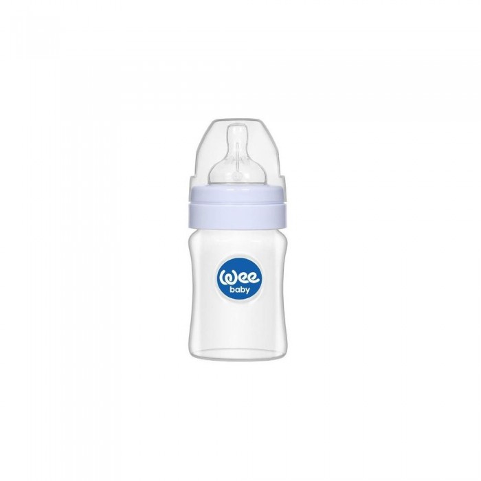 Wee 878 Biberon Cu Gura Larga x 150 ml, Wee Baby