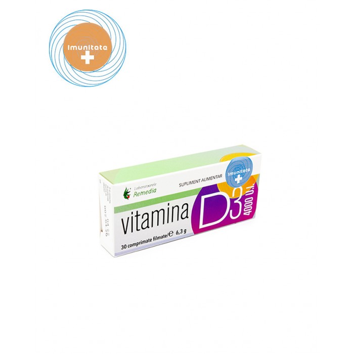 Vitamina D3 4000ui x 30 cps