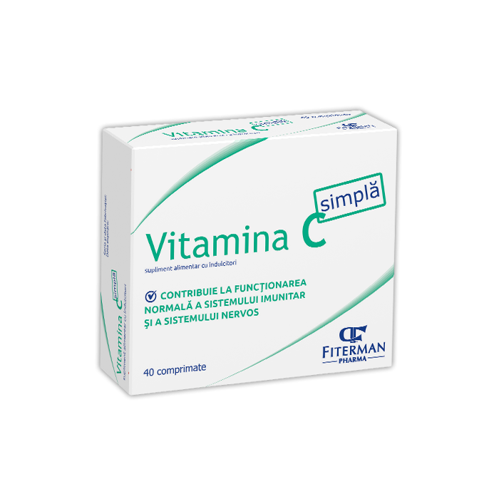 Vitamina C (simpla) 180mg x 40 cpr