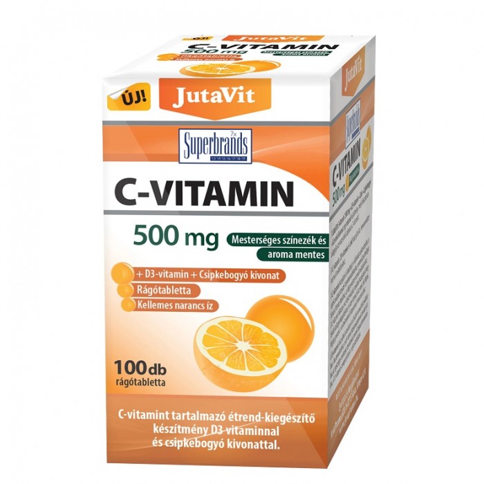 Vitamina C 500mg cu extract de macese  D3 x 100 buc