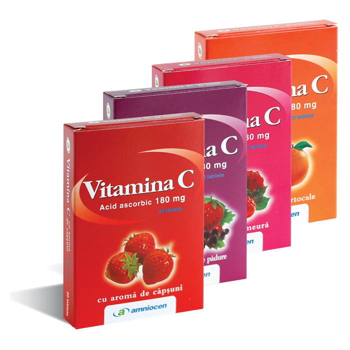 Vitamina C 180mg cu propolis x 20 cpr