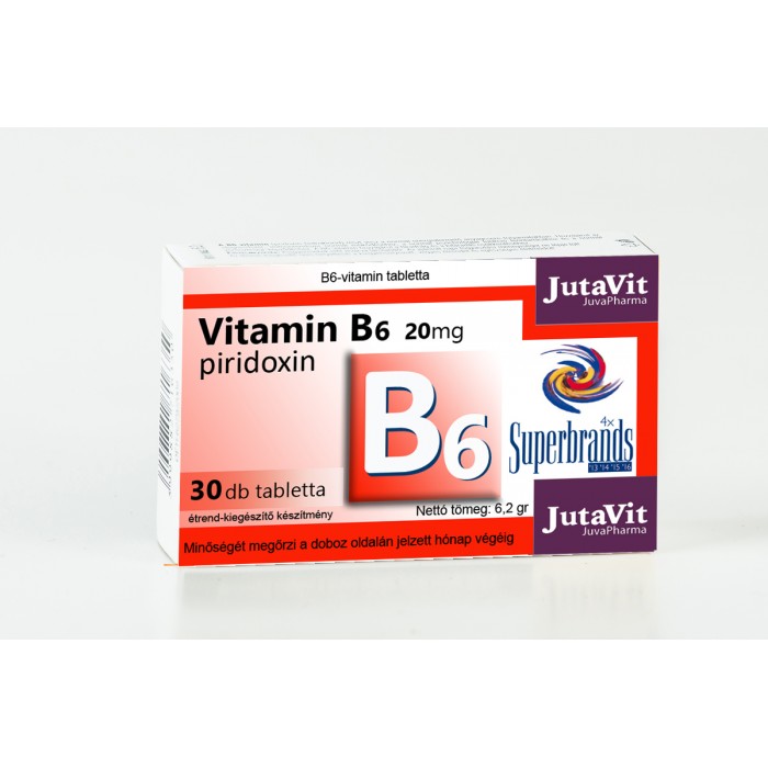 Vitamina B6 20mg x 20 tb