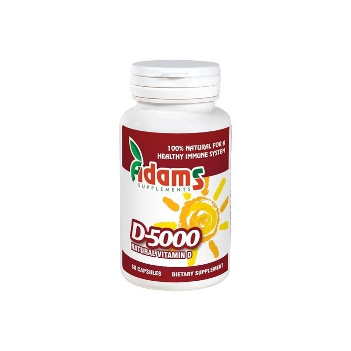 Vit. D-5000 60capsule, Adams