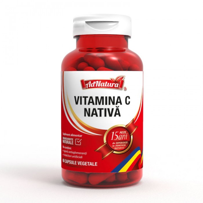 Vitamina C nativa x 60 cps