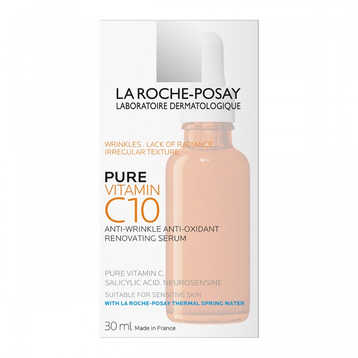 Vitamina C 10 Pură Ser Anti-Oxidant 30Ml, La Roche-Posay