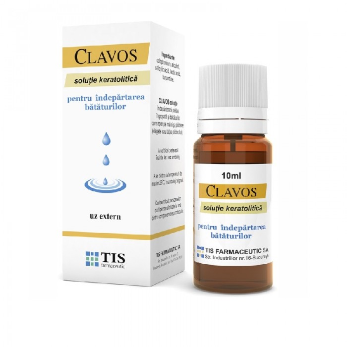 Clavos Solutie 10ml, Tis