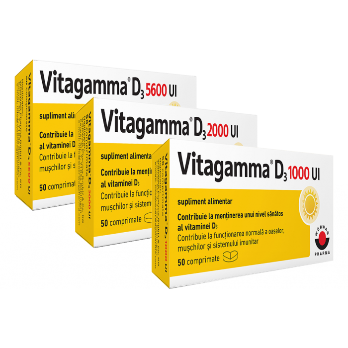 Vitagamma D3 5600 UI x 50 cpr