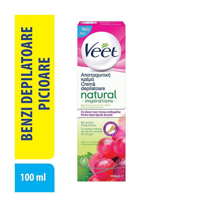 Veet crema depilatoare ulei seminte struguri x 100 ml