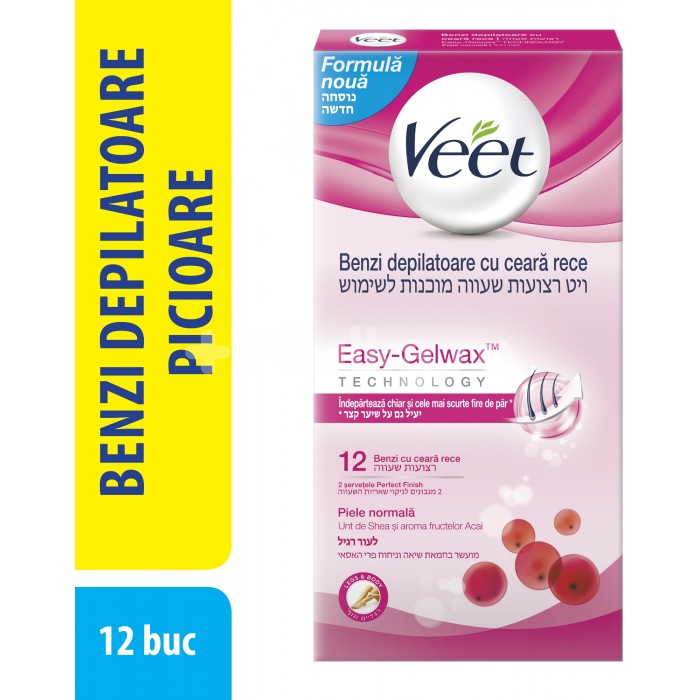 Veet benzi ceara rece pn epilatoare x 12buc