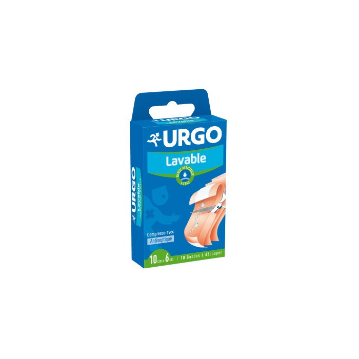 Urgo leucoplast lavabil 10cm x 6cm x 10buc