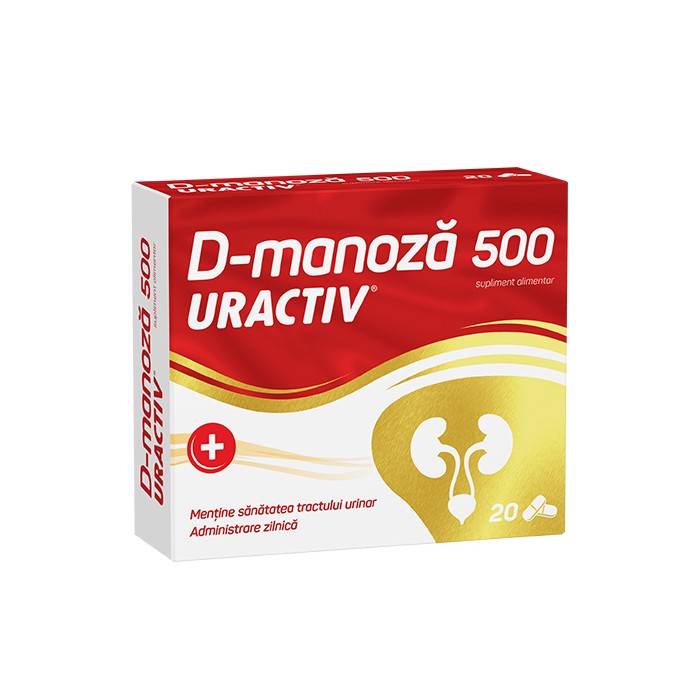 Uractiv D-manoza 500 x 20cps, Fiterman Pharma