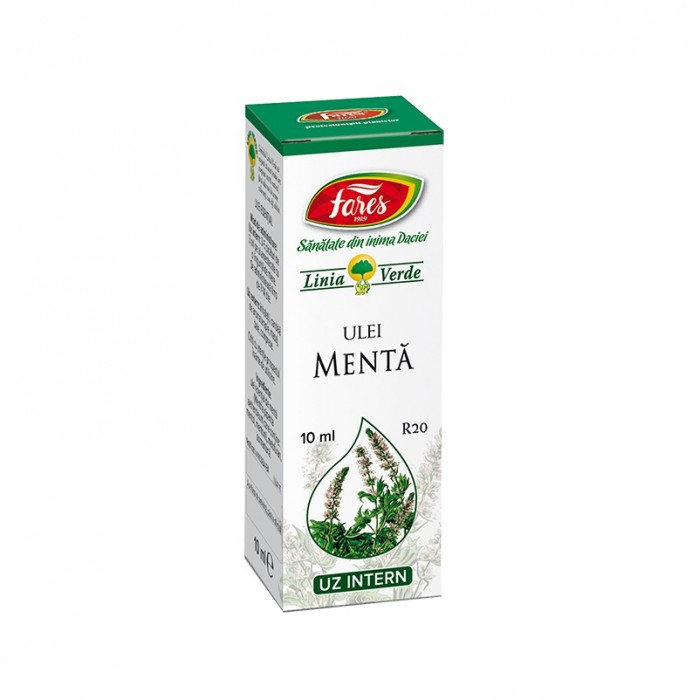 Ulei de menta, 10 ml, Fares