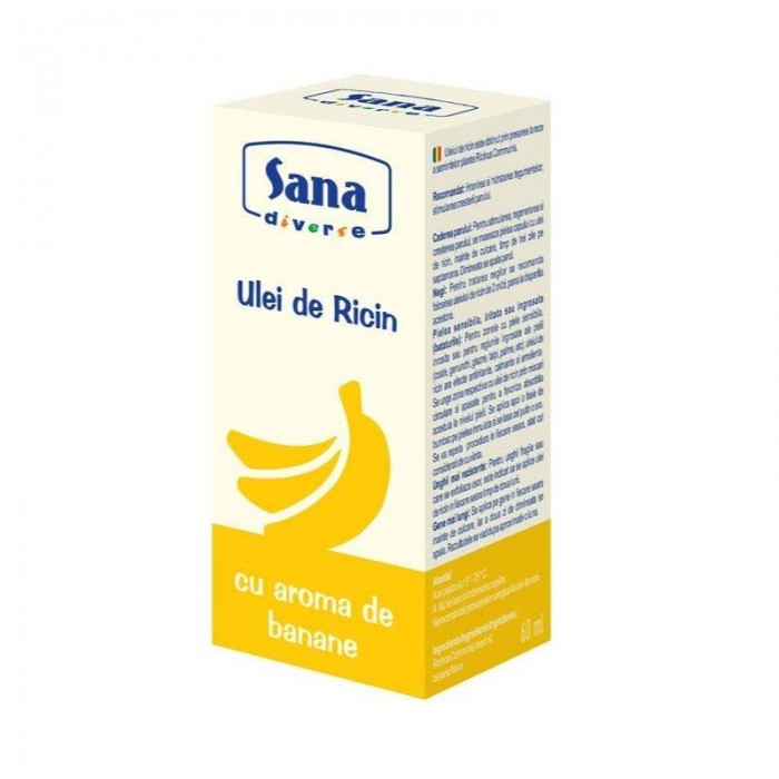 Ulei de ricin banane x 60 ml