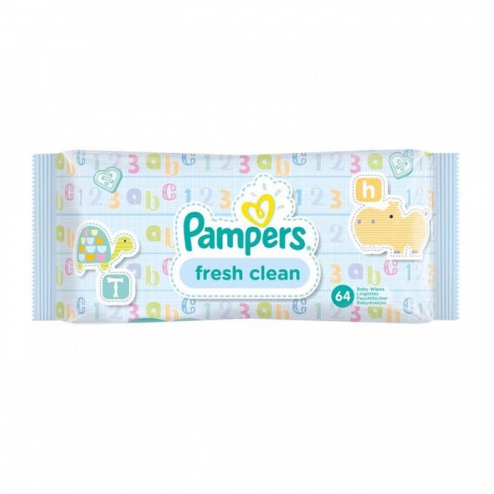 Pampers servetele umede fresh clean x 64 buc