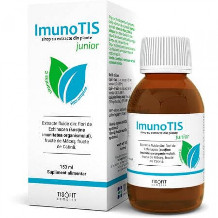 Tisofit sirop imunotis junior, 150ml, Tis Farmaceutic