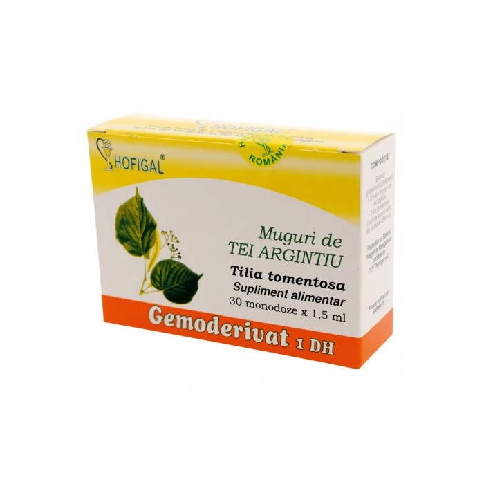 Tei argintiu gemoderivat 30mon x 1,5ml